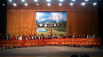喜迎十八大，共筑青春夢(mèng)——我校研究生支教團(tuán)西藏隊(duì)成功舉辦文藝晚會(huì)